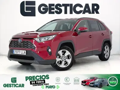 Usado Toyota RAV4 Hybrid Advance 218 CV (160 kW) 2020 Granate SUV