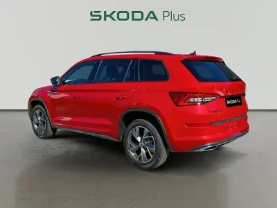 Usado Skoda Kodiaq SportLine 150 CV (110 kW) 2021 Rojo SUV
