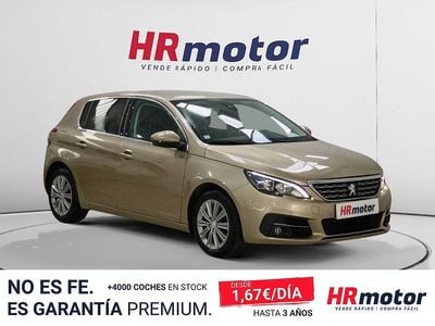 Usado Peugeot 308 Allure 131 CV (96 kW) 2018 Beige Berlina