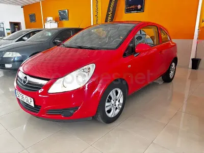 Usado Opel Corsa 80 CV (58 kW) 2009 Rojo Utilitario