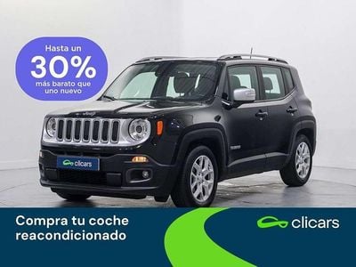 Usado Jeep Renegade Limited 140 CV (102 kW) 2017 Negro SUV