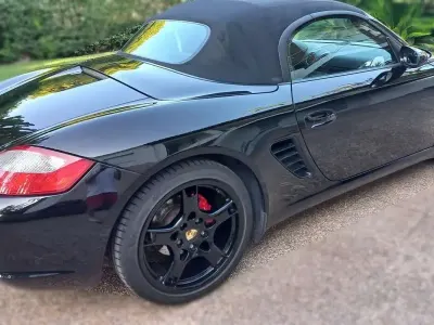 Usado Porsche Boxster S 280 CV (205 kW) 2006 Negro Descapotable