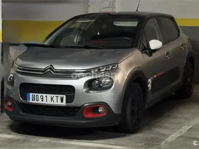 Usado Citroën C3 Feel 110 CV (80 kW) 2019 Gris / plata Utilitario