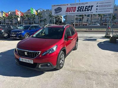 Rojo Usado 2019 Peugeot 2008 Signature Sky SUV | 11.900 € (Precio justo)