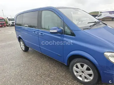 Käytetty Mercedes Viano 116 HP (85 kW) 2007 Sininen Tila-auto