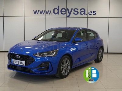 Usado Ford Focus ST-Line 125 CV (91 kW) 2023 Azul Berlina