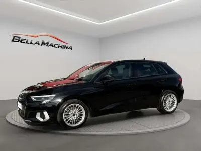 Usado Audi A3 Sportback Advanced 116 CV (85 kW) 2021 Negro Utilitario
