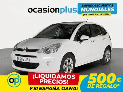 Usado Citroën C3 Live 75 CV (55 kW) 2016 Blanco Utilitario