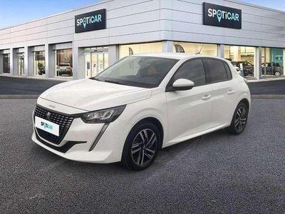 Usado Peugeot 208 Allure 99 CV (72 kW) 2021 Blanco Utilitario