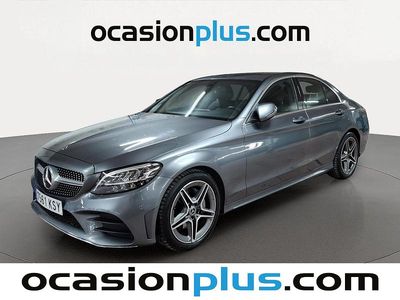 Usado Mercedes C200 AMG 184 CV (135 kW) 2019 Gris Berlina