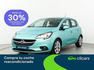 Usado Opel Corsa Selective 90 CV (66 kW) 2016 Azul Utilitario