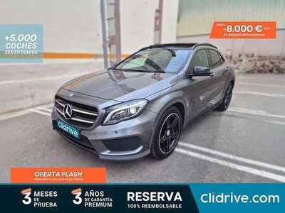 Usado Mercedes GLA200 AMG line 156 CV (114 kW) 2014 Gris SUV