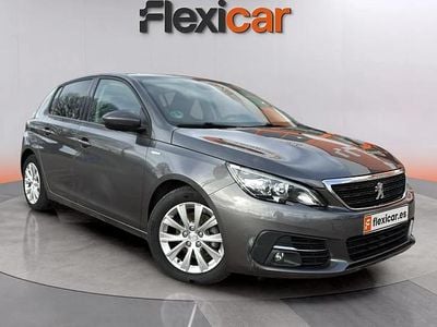 Usado Peugeot 308 Style 131 CV (96 kW) 2020 Gris Utilitario