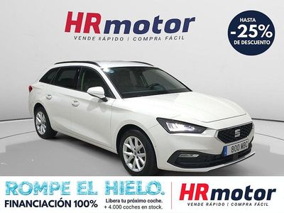 Usado Seat Leon Style 116 CV (85 kW) 2022 Blanco Berlina