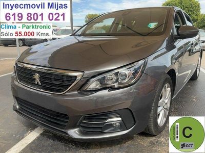 Usado Peugeot 308 Access 100 CV (73 kW) 2017 Gris / plata Berlina