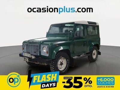 Usado Land Rover Defender S 122 CV (89 kW) 2006 Verde Familiar