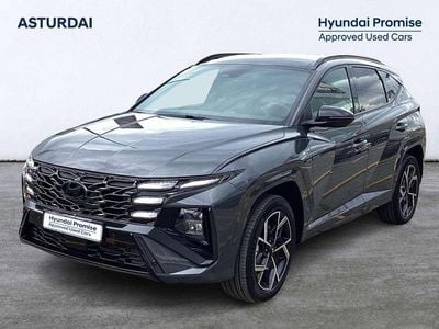 Usado Hyundai Tucson N Line 215 CV (158 kW) 2024 Gris SUV