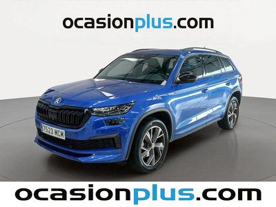 Usado Skoda Kodiaq SportLine 150 CV (110 kW) 2022 Azul SUV