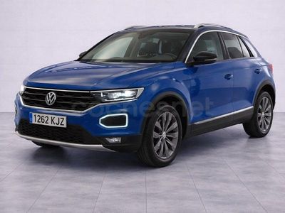 Usado VW T-Roc Advance 150 CV (110 kW) 2018 Azul SUV