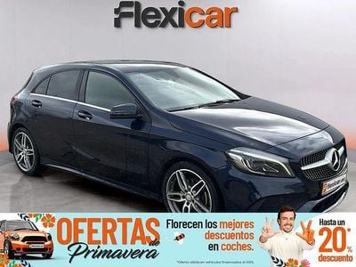 Usado Mercedes A180 AMG line 109 CV (80 kW) 2017 Azul