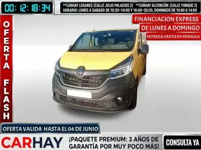 Usado Renault Trafic 95 CV (69 kW) 2019 Amarillo Monovolumen