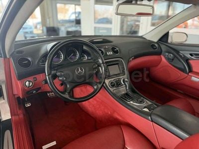 Usado Mercedes SL500 306 CV (225 kW) 2002 Gris / plata Descapotable