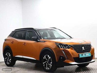 Usado Peugeot 2008 GT-line 131 CV (96 kW) 2020 Naranja SUV