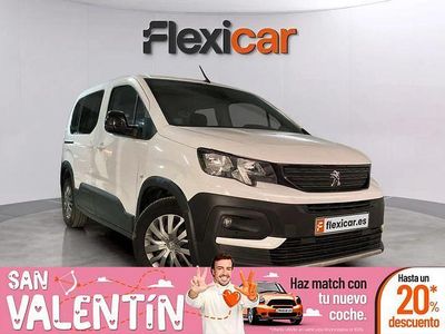 Usado Peugeot Rifter Active 100 CV (73 kW) 2022 Blanco Monovolumen