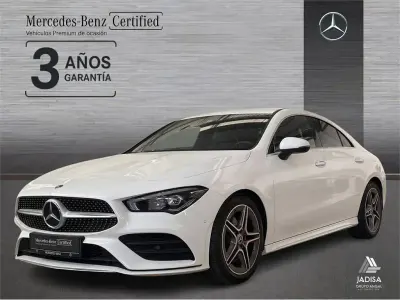 Usado Mercedes CLA200 150 CV (110 kW) 2021 Blanco Berlina