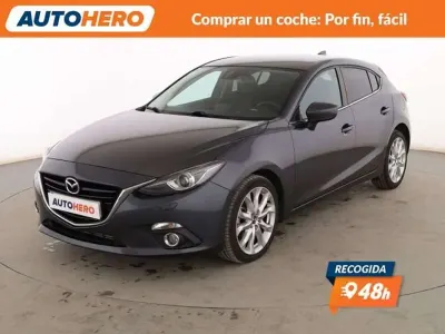 Usado Mazda 3 Luxury 150 CV (110 kW) 2016 Gris Berlina