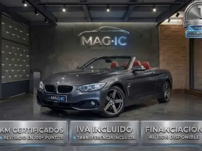 Usado BMW 430 Cabriolet Comfort Edition 252 CV (185 kW) 2016 Gris Descapotable