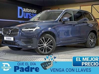 Usado Volvo XC90 Momentum 238 CV (175 kW) 2021 Gris SUV