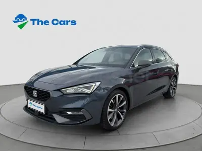 Usado Seat Leon FR 204 CV (150 kW) 2021 Gris Familiar