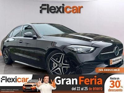 Negro Usado 2022 Mercedes C220 Berlina | 37.990 € (Precio justo)
