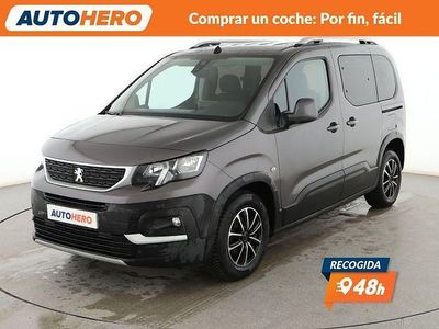Usado Peugeot Rifter Active 102 CV (75 kW) 2018 Gris Monovolumen