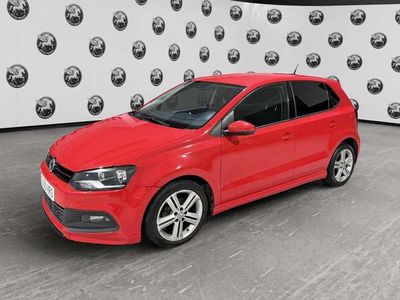 Usado VW Polo R-line 90 CV (66 kW) 2013 Rojo Utilitario