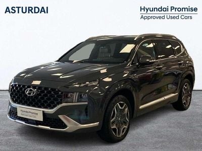 Gris Usado 2022 Hyundai Santa Fe Style SUV | 34.990 € (Precio justo)
