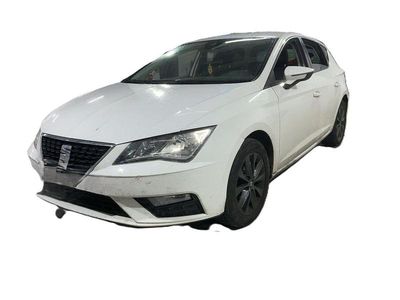 Usado Seat Leon Style 130 CV (95 kW) 2019 Blanco Utilitario