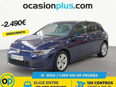 Azul Usado 2021 VW Golf VIII Life Utilitario | 17.682 € (Precio justo)
