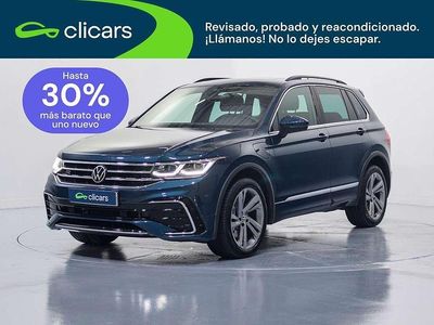 Begagnad VW Tiguan R-line 245 HK (180 kW) 2022 Blå SUV