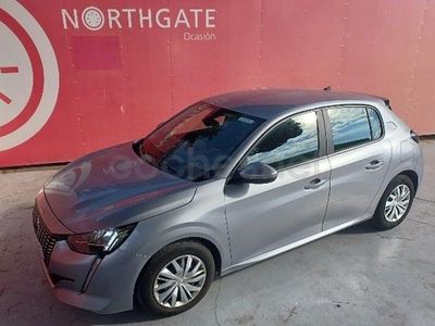 Usado Peugeot 208 Active 100 CV (73 kW) 2021 Gris / plata Utilitario