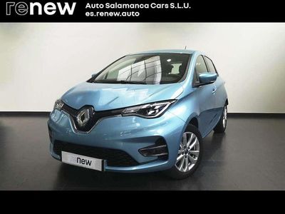 Usado Renault Zoe Intens 100 kW (136 CV) 2022 Azul Utilitario
