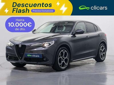 Usado Alfa Romeo Stelvio Veloce 209 CV (153 kW) 2021 Gris SUV