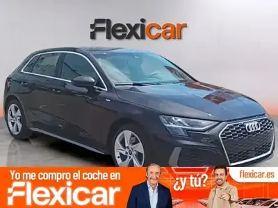 Usado Audi A3 116 CV (85 kW) 2021 Negro Berlina