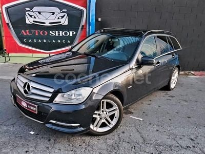 Azul Usado 2012 Mercedes C200 Familiar | 8950 € (Precio justo)