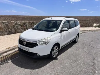 Usado Dacia Lodgy Lauréate 107 CV (78 kW) 2014 Blanco Monovolumen