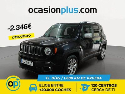 Usado Jeep Renegade Limited 120 CV (88 kW) 2018 Negro SUV