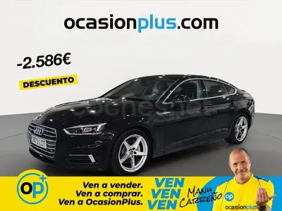 Usado Audi A5 Sportback Sport 190 CV (139 kW) 2019 Negro Utilitario