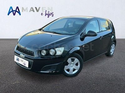 Usado Chevrolet Aveo LS 86 CV (63 kW) 2012 Negro Berlina