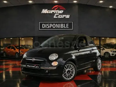 Usado Fiat 500 Lounge 95 CV (69 kW) 2018 Negro Berlina